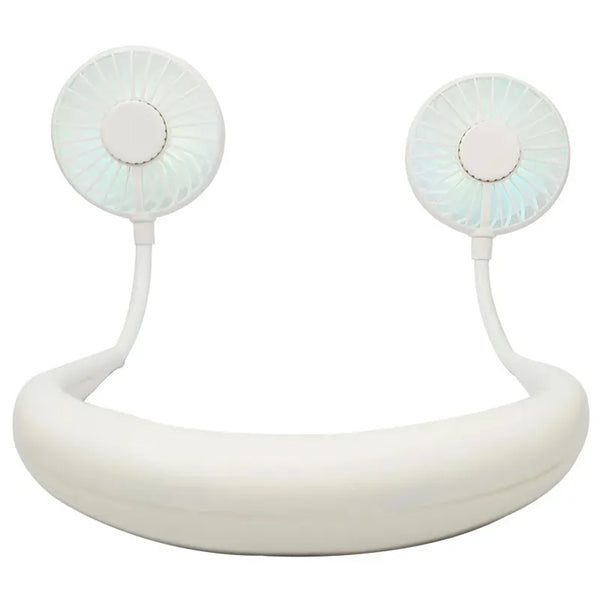 Hand Free Bendable Neck Fan With USB Rechargeable