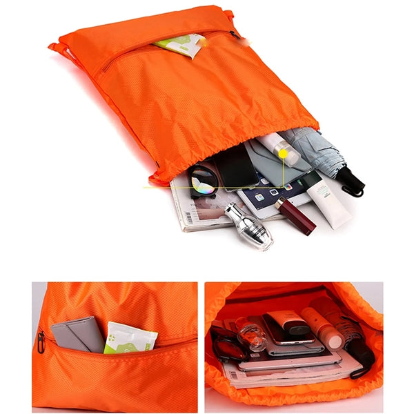 Outdoor Sports Draw Rope Basketball Backpack