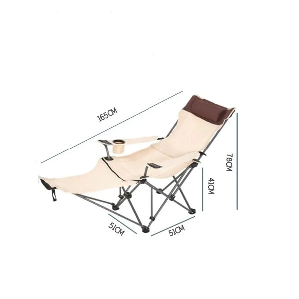 Folding Outdoor Rocker Camping Chair