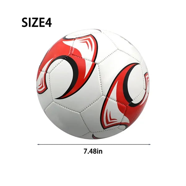 Size 4 Outdoor Kids Adults Game Training Soccer Ball