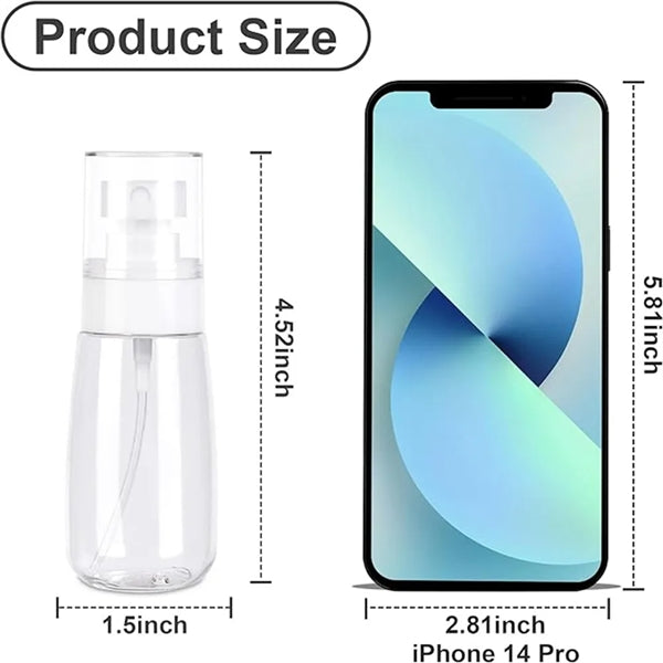 2oz Fine Mist Spray Bottles