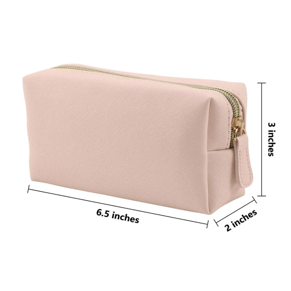 PU Cross Patterned Makeup Bag