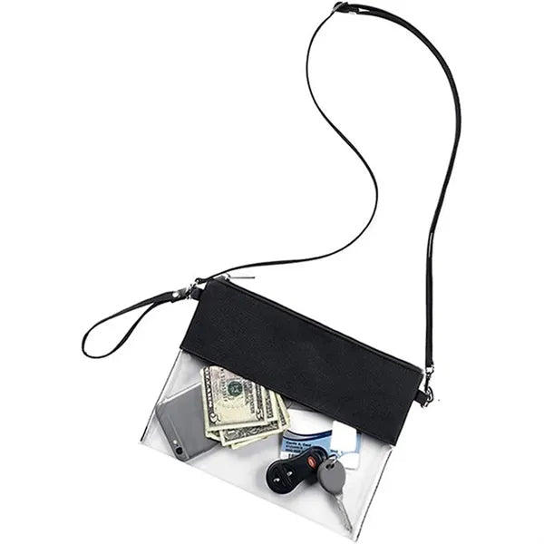 Game Day Clear Wristlet Pouch