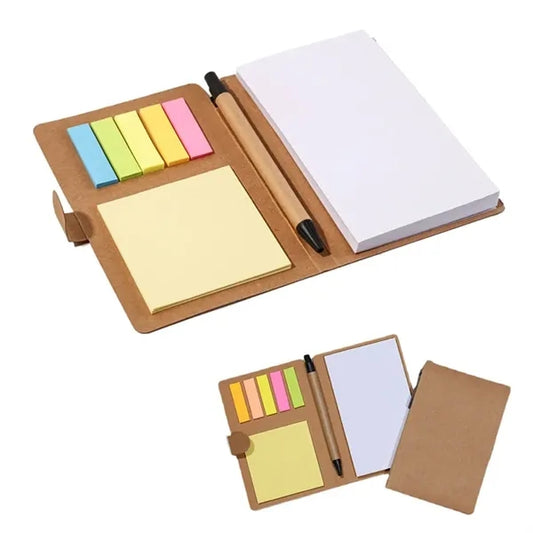 3 In 1 Pocket Mini Memo Notepad With Sticky Notes And Pen