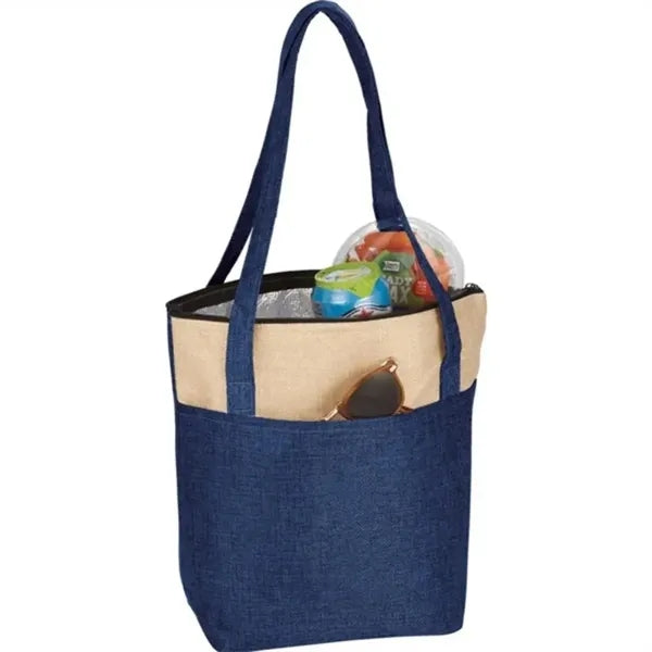Jute Cooler Tote Bags