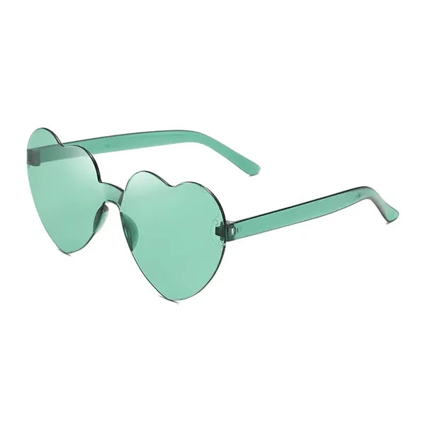 Heart-Shaped Gradient Sunglasses