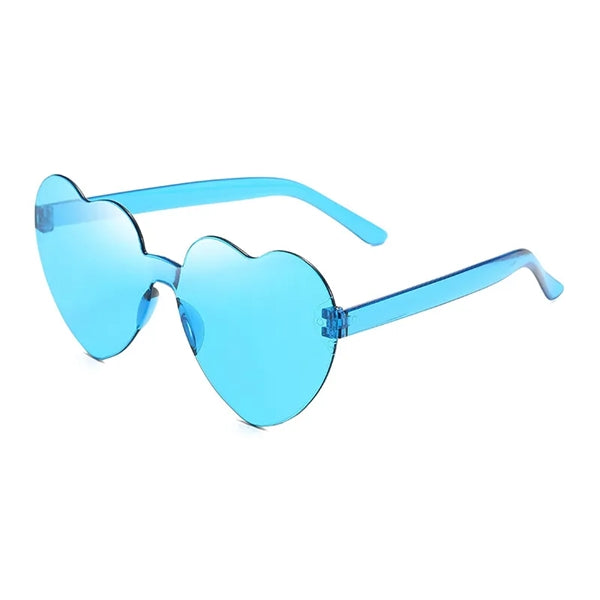 Heart-Shaped Gradient Sunglasses