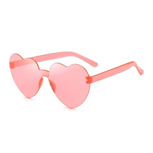 Heart-Shaped Gradient Sunglasses