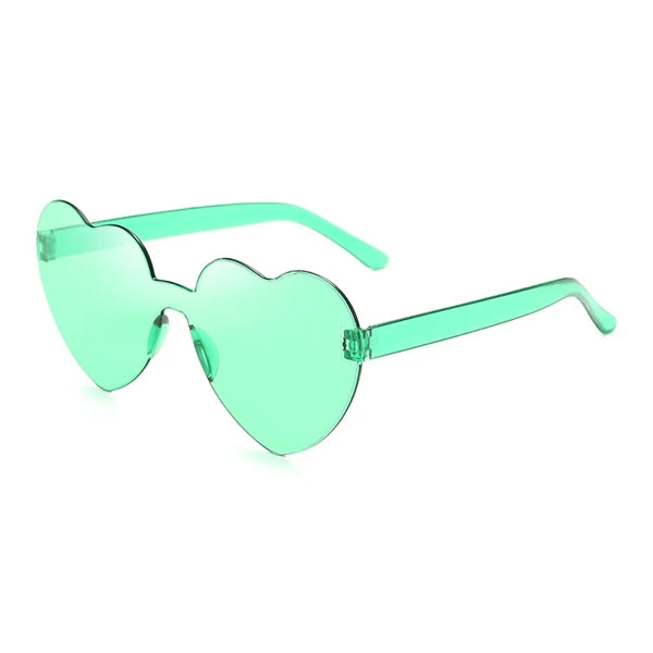 Heart-Shaped Gradient Sunglasses