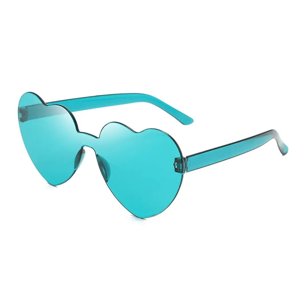Heart-Shaped Gradient Sunglasses