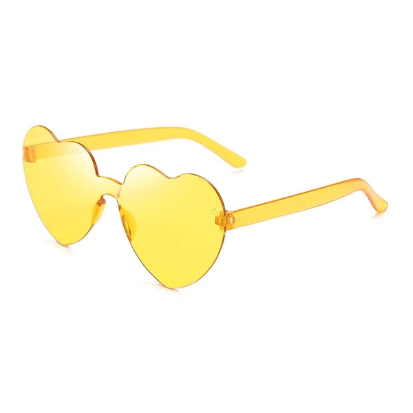 Heart-Shaped Gradient Sunglasses