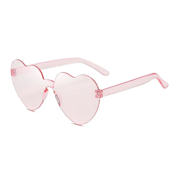 Heart-Shaped Gradient Sunglasses