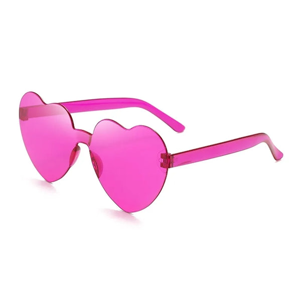 Heart-Shaped Gradient Sunglasses