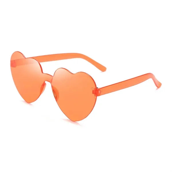 Heart-Shaped Gradient Sunglasses