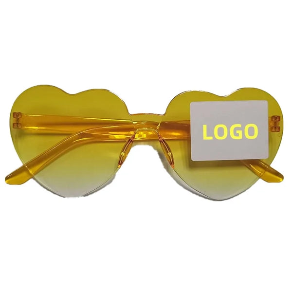 Heart-Shaped Gradient Sunglasses