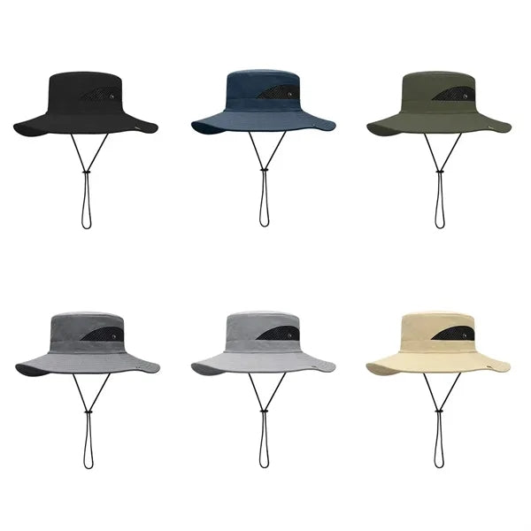Outdoor Wide Brim Sunshade Fishing Hat