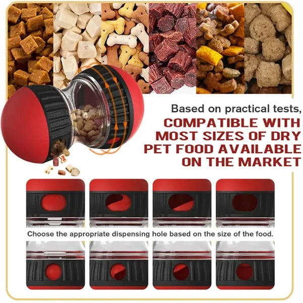 Interactive Treat Dispensing Dog Toys & Slow Feeder Ball