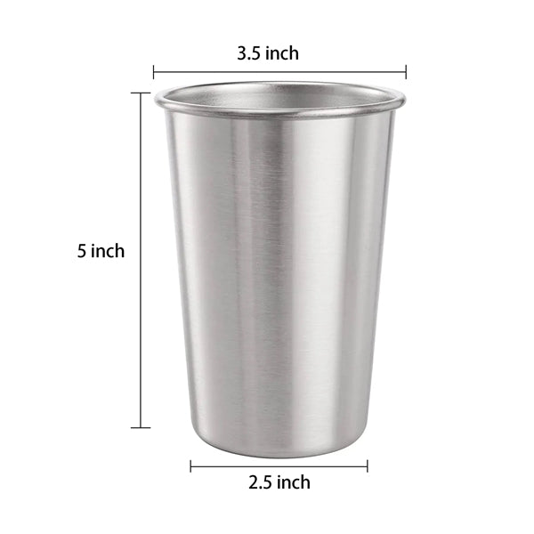 16 Oz Stainless Steel Pint Cup