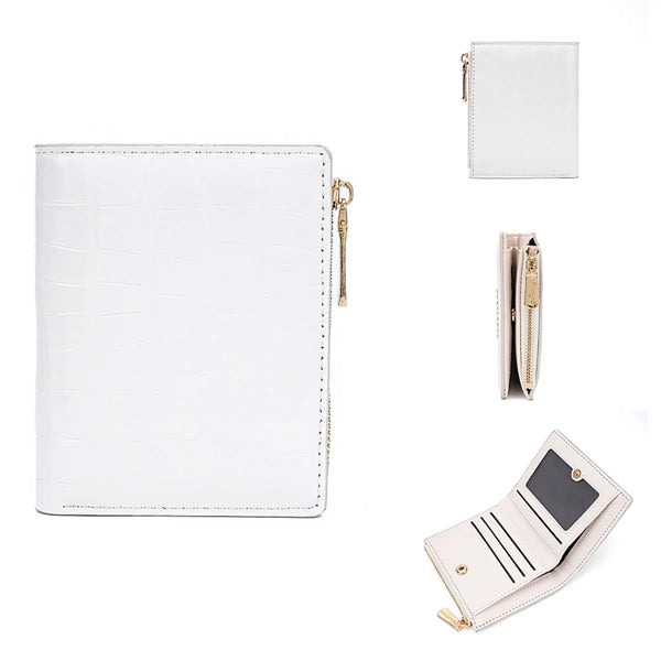 Rfid Blocking Zipper Pocket Bifold Wallet
