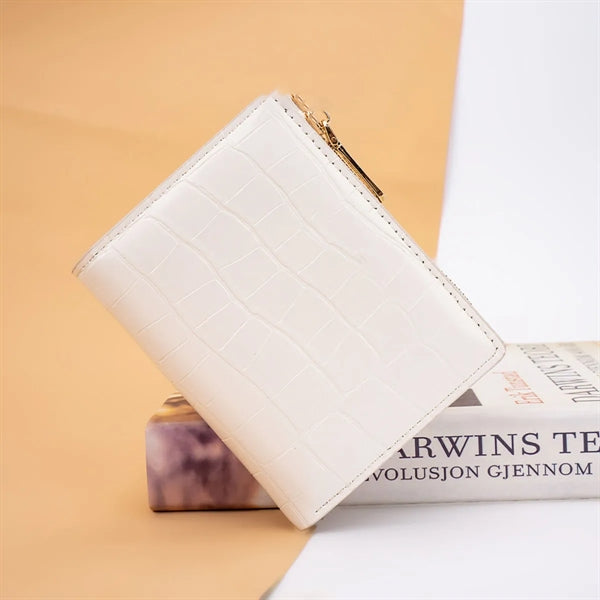 Rfid Blocking Zipper Pocket Bifold Wallet
