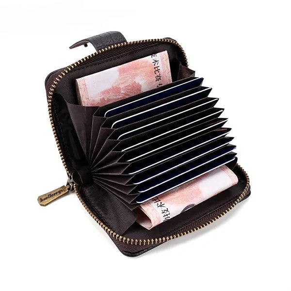 Stone Pattern Multi-Card Slot Short Men'S Coin Purse