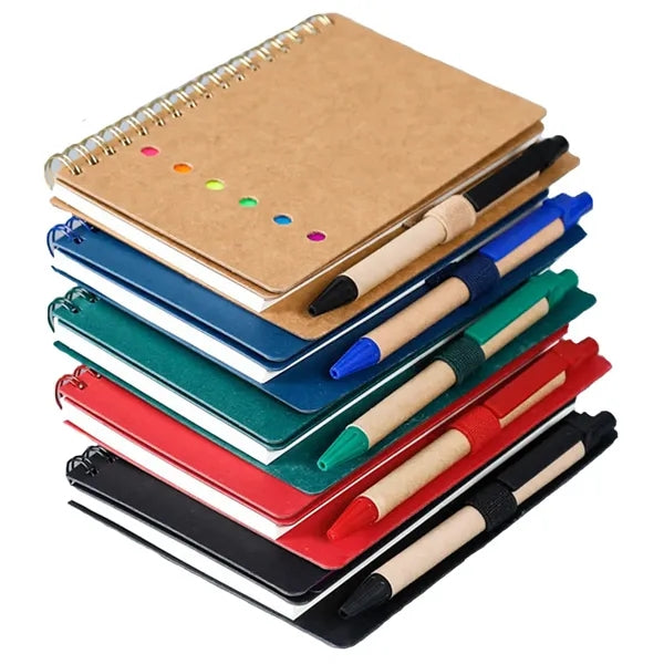 Notebook Steno Pads Lined Notepad With Pen