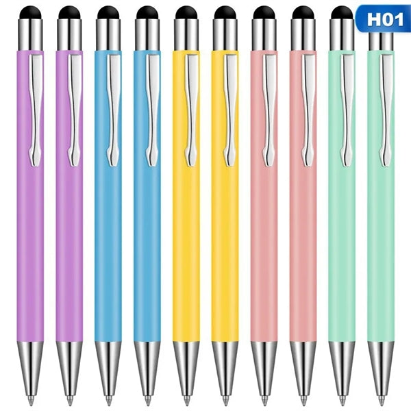 Macaron 2-in-1 Stylus Retractable Ballpoint Pen