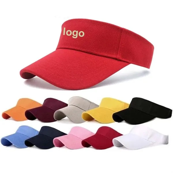 Cotton Sun Visor Hat