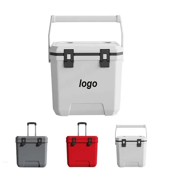 24L Portable Cooler with Wheels