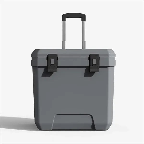 24L Portable Cooler with Wheels