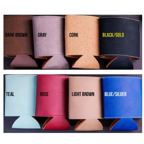 Leather-Wrapped Beverage Cooler
