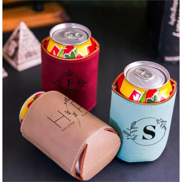 Leather-Wrapped Beverage Cooler