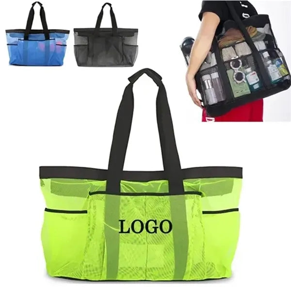 Beach Tote Bag With Zipper