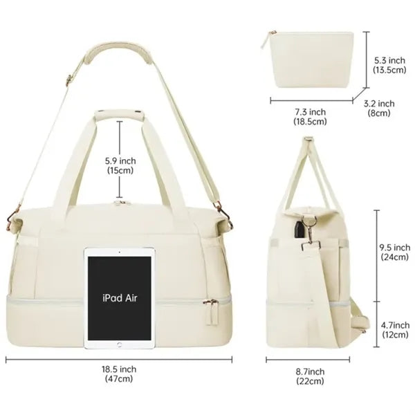 Multifunctional Large Capacity Travel Luggage Bag