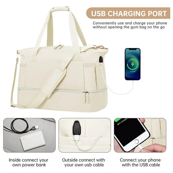 Multifunctional Large Capacity Travel Luggage Bag