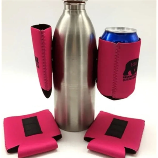 Magnetic Neoprene Beverage Cooler Cover