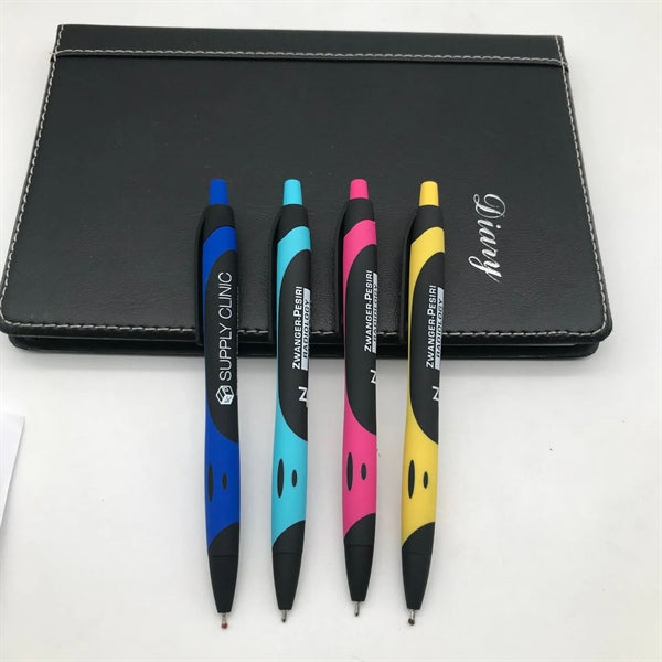 Two-Tone Sleek Write Rubberized Pen