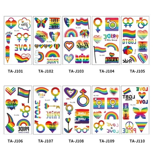 Pride Gift Set 3pcs LGBTQ Accessories in One Bag
