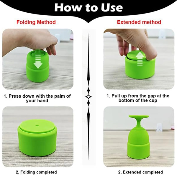 Portable Retractable Goblet For Outdoor