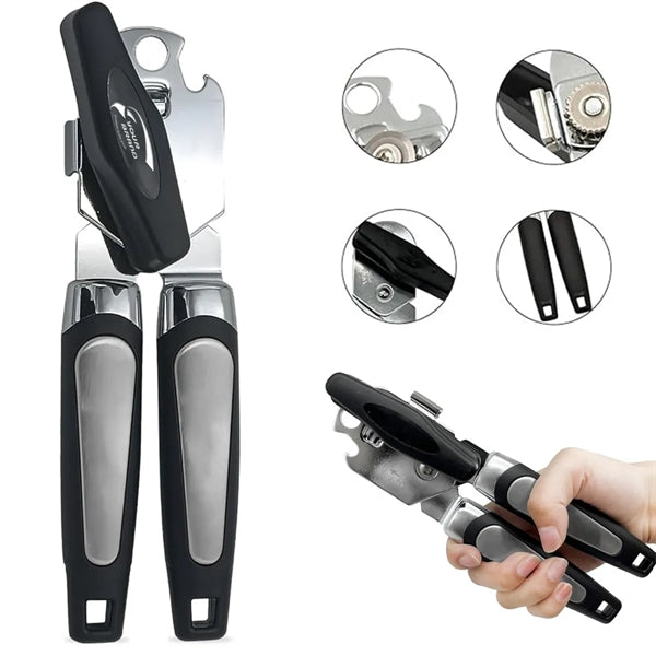 Professional 3-in-1 Multifunctional Manual Bottle Can Opener