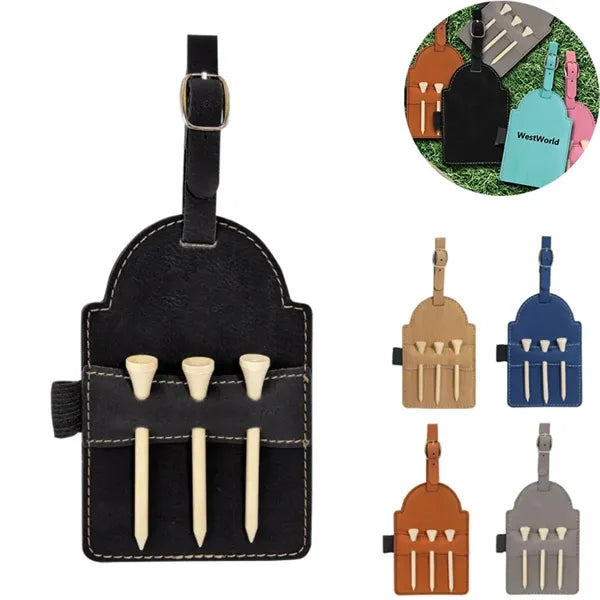 Golf Tee Holder Storage Bag