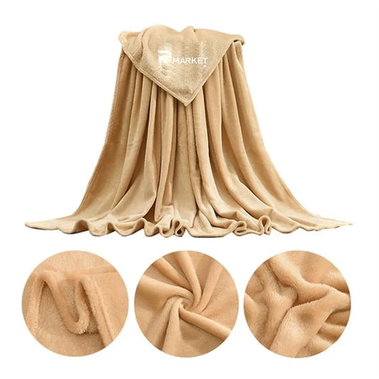 Soft Microfiber Flannel Blankets