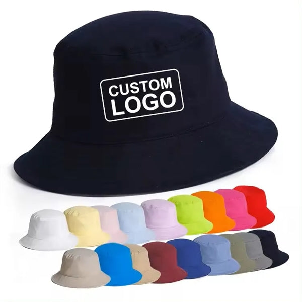 Cotton Bucket Hat Summer Sun Beach Fisherman Cap