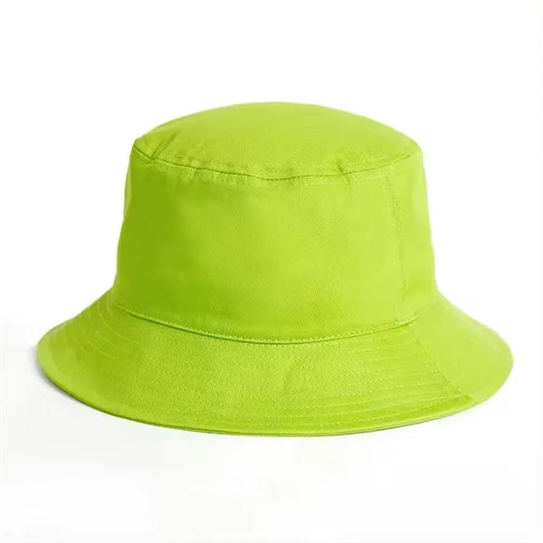Cotton Bucket Hat Summer Sun Beach Fisherman Cap