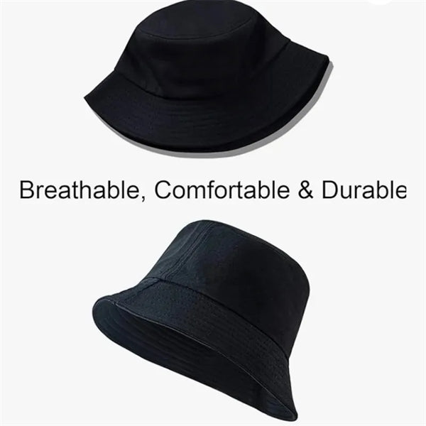 Cotton Bucket Hat Summer Sun Beach Fisherman Cap