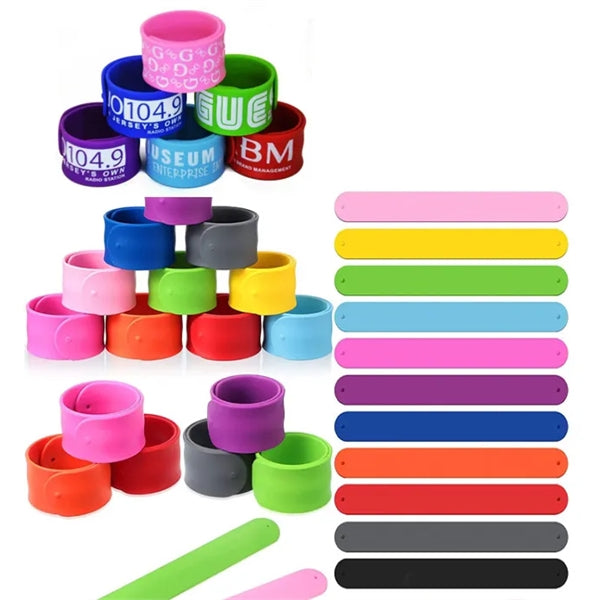 Silicone Slap Bracelet