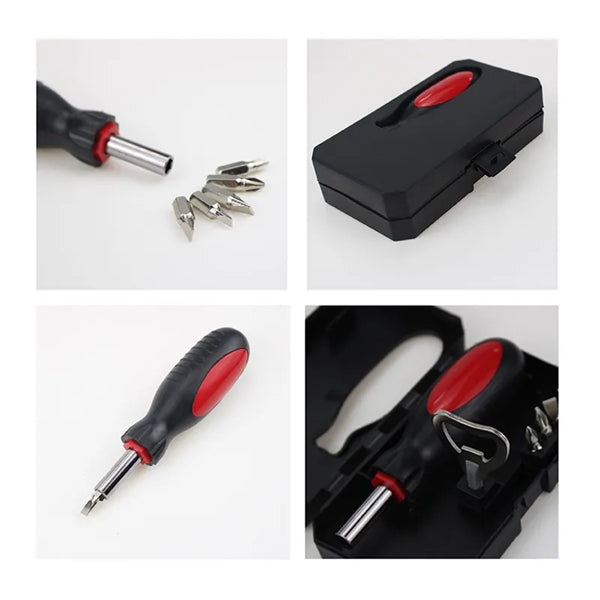 6 Pcs Screwdriver Set with Bottle Opener