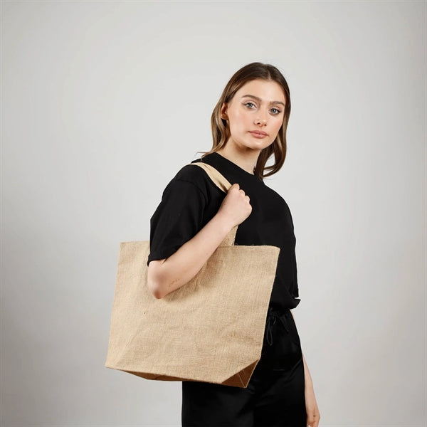 Large Versatile Jute Tote Bag