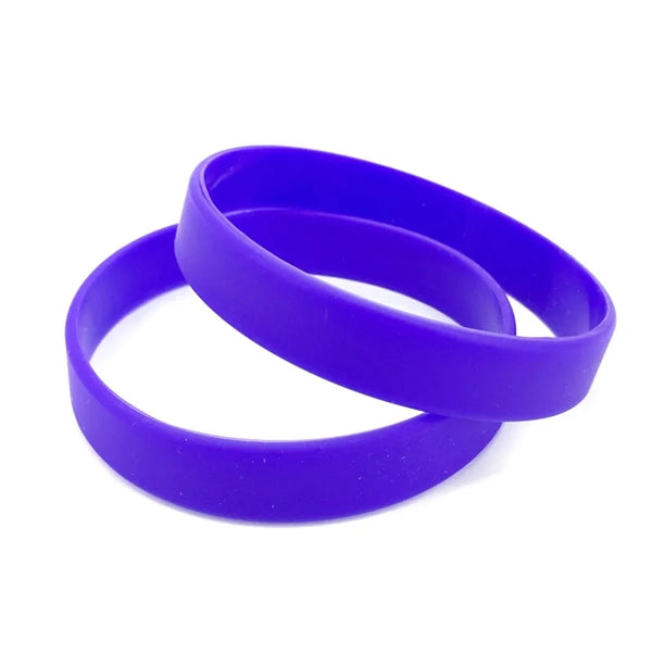Glow in the dark bracelets silicone rubber wristbands