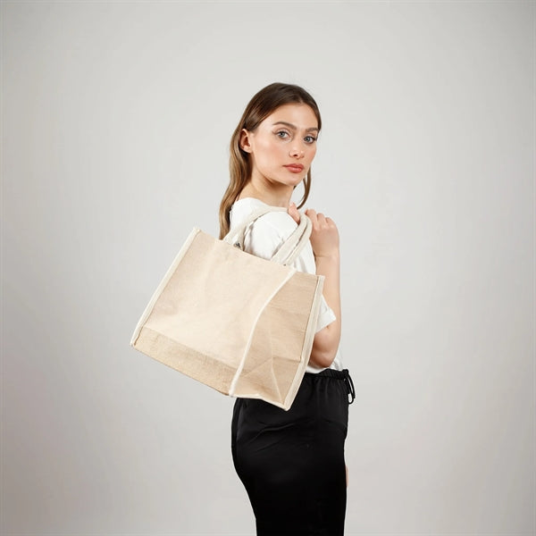 Juco Square Tote Bag